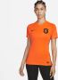 Nike Nederland 2022 Stadium Thuis voetbalshirt met Dri-FIT voor dames Oranje - Thumbnail 1