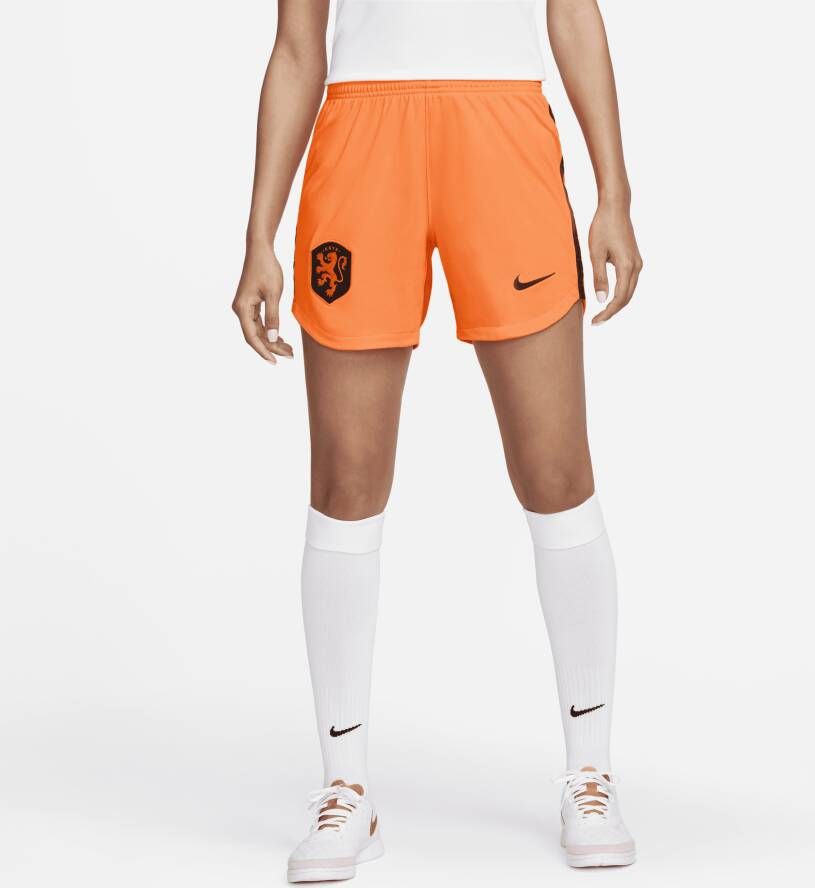 Nike Nederland 2022 Stadium Thuis Uit Voetbalshirt voor dames Oranje