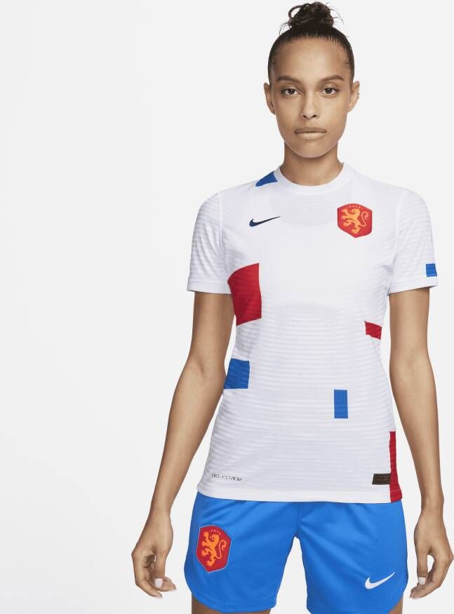 Nike Nederland 2022 Vapor Match Uit Voetbalshirt voor dames Wit