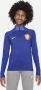 Nike Nederland Strike Dri-FIT knit voetbaltrainingstop voor kids Blauw - Thumbnail 2