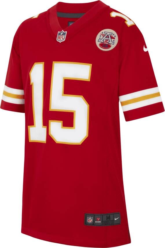 Nike NFL Kansas City Chiefs (Patrick Mahomes) American football-wedstrijdjersey voor kids Rood