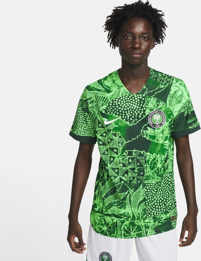 Nike Nigeria 2022 23 Match Thuis ADV voetbalshirt met Dri-FIT voor heren Groen