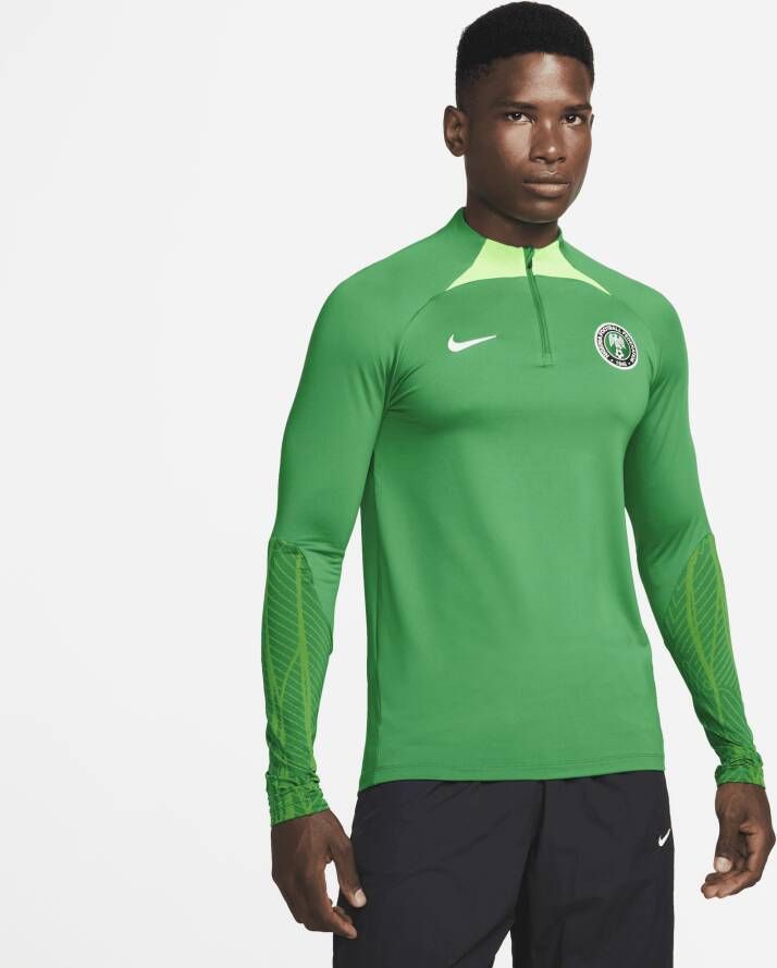 Nike Nigeria Strike Dri-FIT knit voetbaltrainingstop voor heren Groen