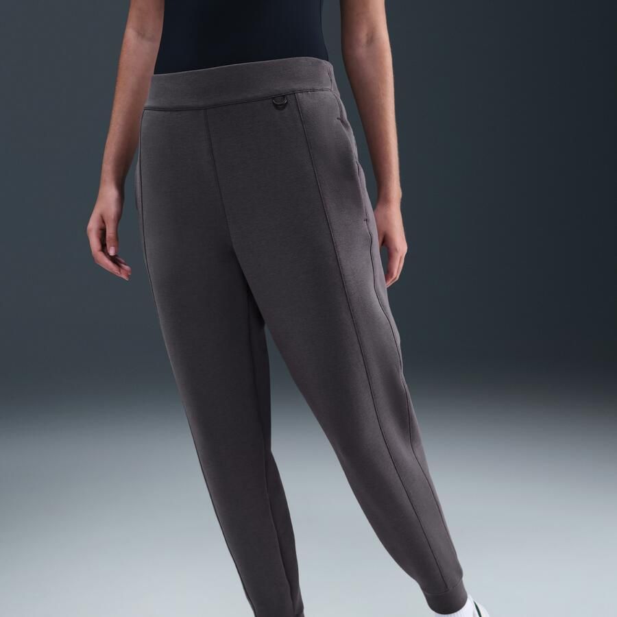 Nike 24.7 ImpossiblySoft Dri-FIT joggingbroek met halfhoge taille voor dames Grijs