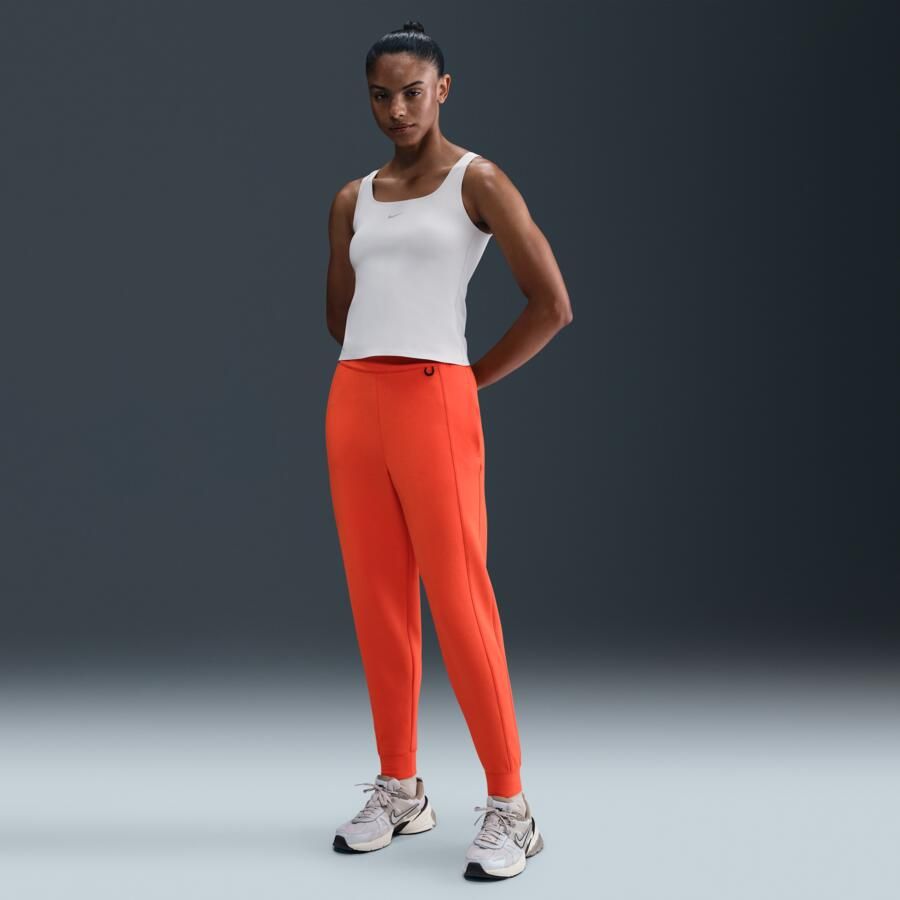 Nike 24.7 ImpossiblySoft Dri-FIT joggingbroek met halfhoge taille voor dames Rood - Foto 4
