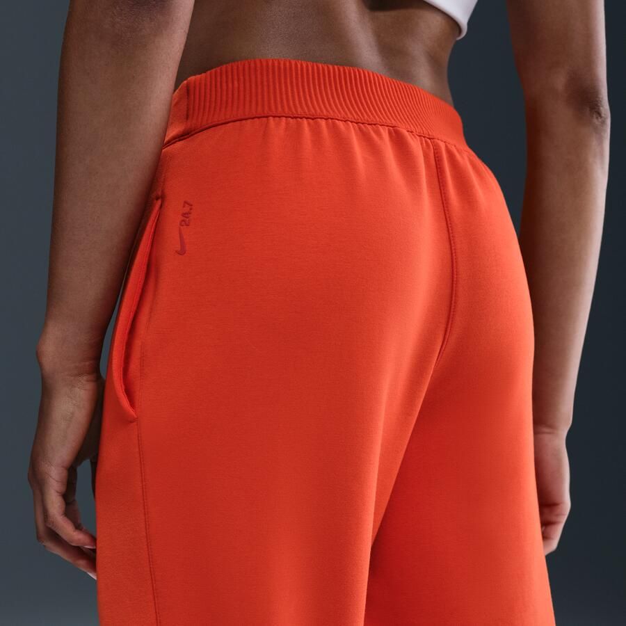 Nike 24.7 ImpossiblySoft Dri-FIT joggingbroek met halfhoge taille voor dames Rood - Foto 2