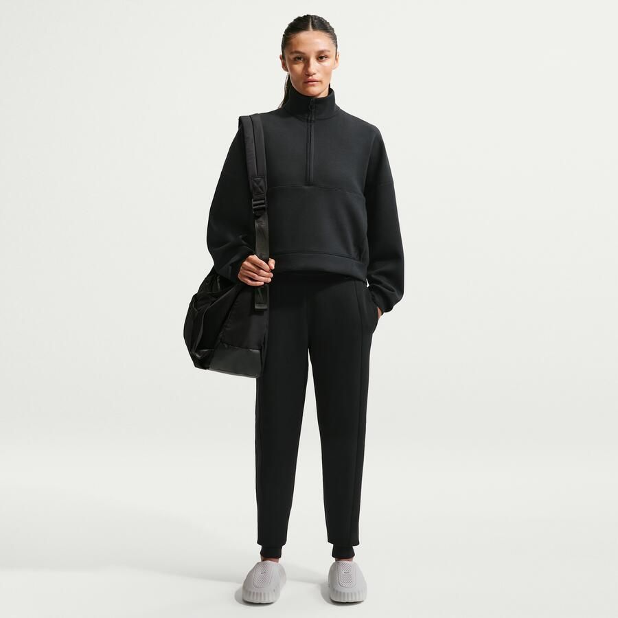 Nike 24.7 ImpossiblySoft Dri-FIT joggingbroek met halfhoge taille voor dames Zwart
