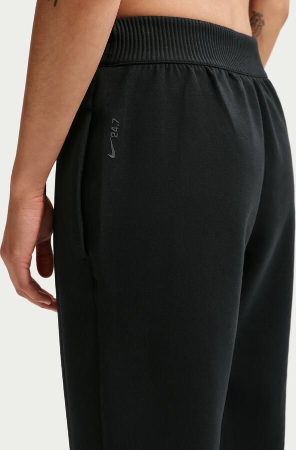 Nike 24.7 ImpossiblySoft Dri-FIT joggingbroek met halfhoge taille voor dames Zwart - Foto 3