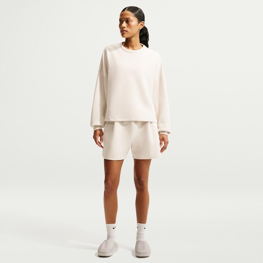 Nike 24.7 ImpossiblySoft Dri-FIT oversized damestop met ronde hals Bruin - Foto 2