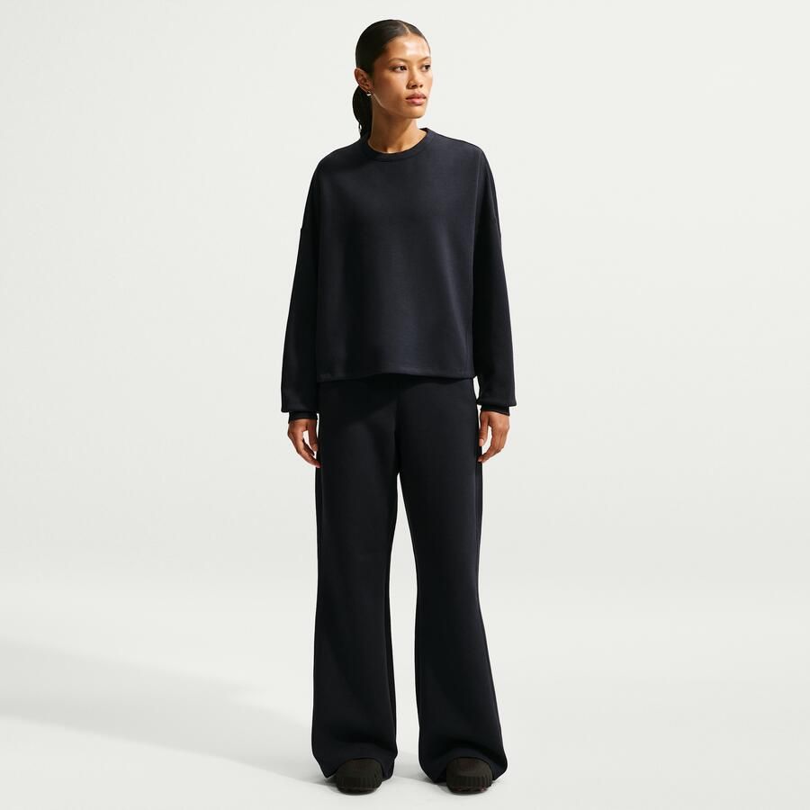 Nike 24.7 ImpossiblySoft Dri-FIT oversized damestop met ronde hals Zwart - Foto 2