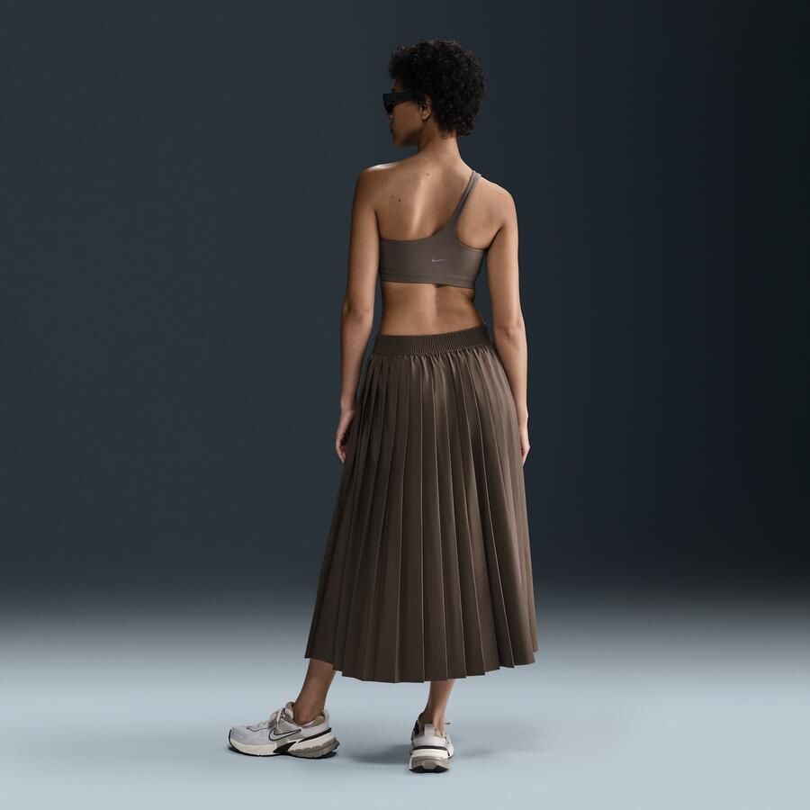 Nike 24.7 PerfectStretch Dri-FIT rok met plooien Bruin - Foto 2