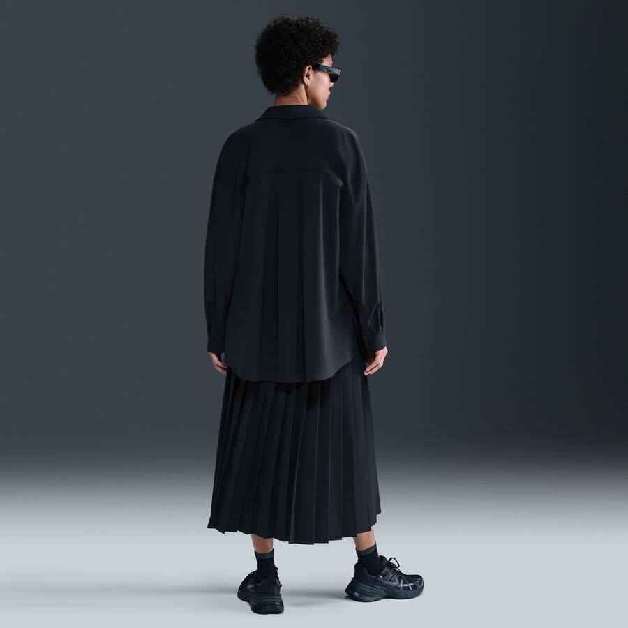 Nike 24.7 PerfectStretch Dri-FIT rok met plooien Zwart - Foto 2