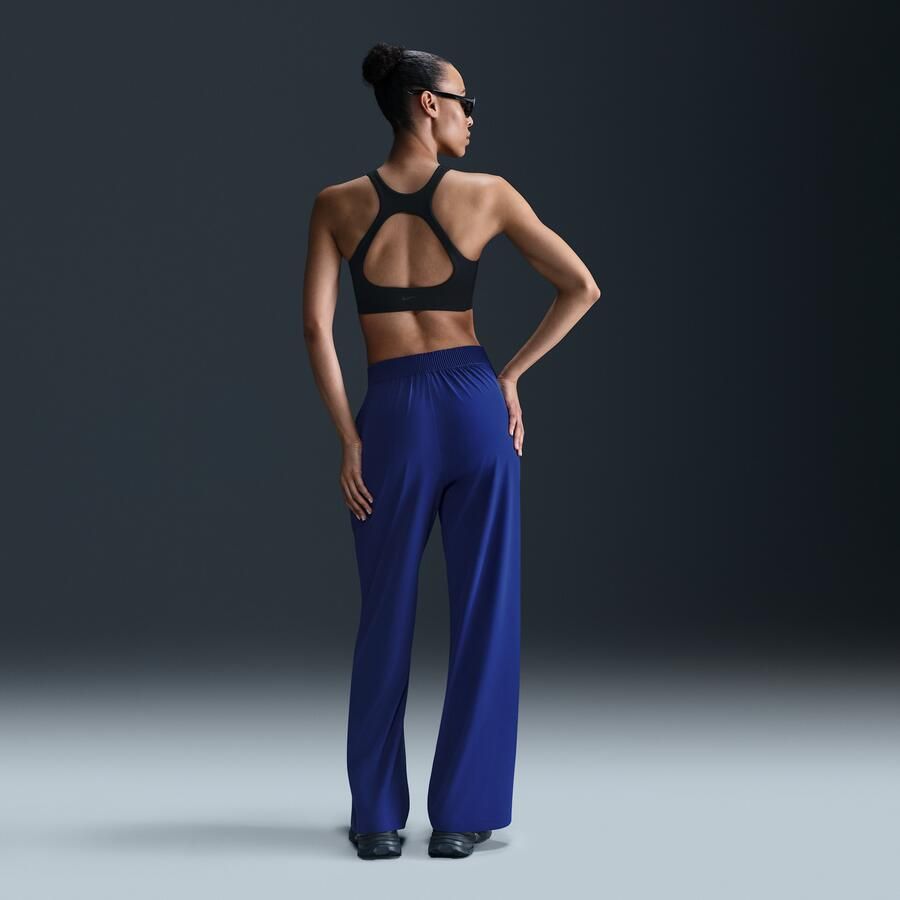 Nike 24.7 PerfectStretch Dri-FIT ruime damesbroek met hoge taille en wijde pijpen Blauw - Foto 2