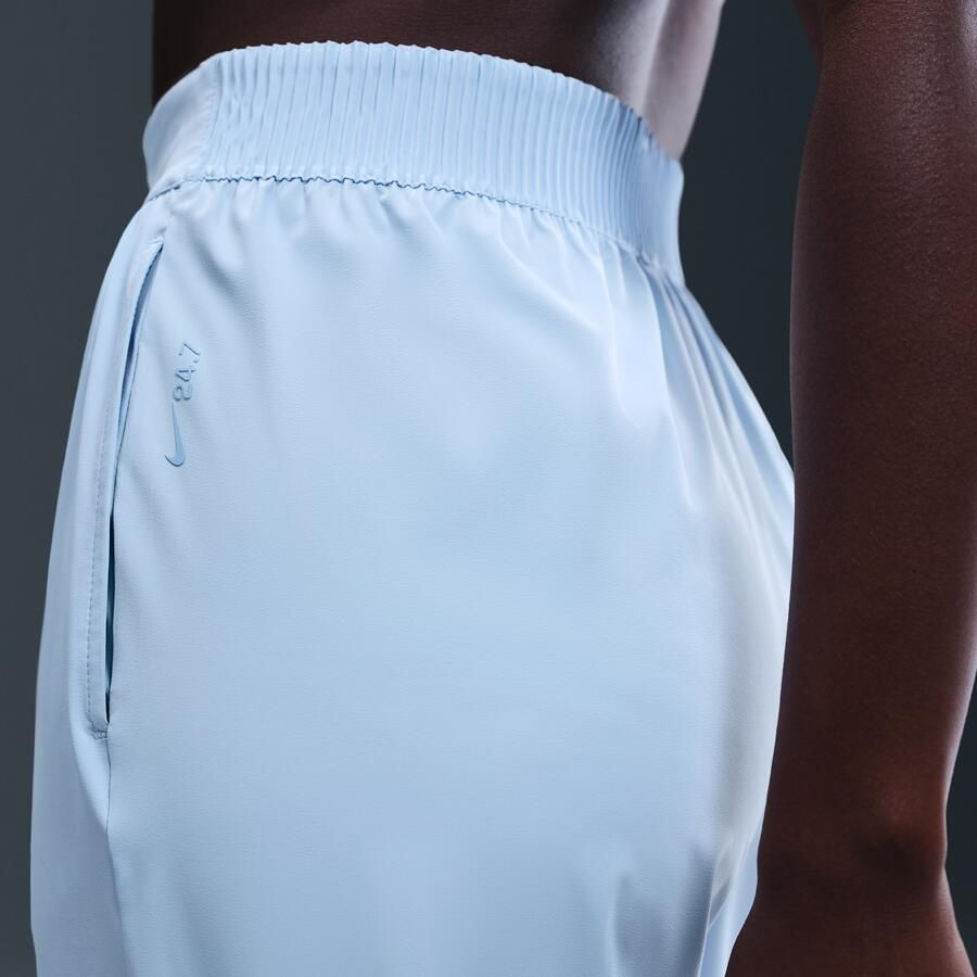 Nike 24.7 PerfectStretch Dri-FIT ruime damesbroek met hoge taille en wijde pijpen Blauw - Foto 2