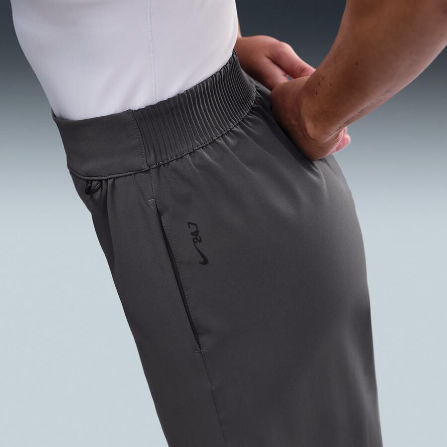 Nike 24.7 PerfectStretch Dri-FIT ruimvallende ballonbroek met hoge taille voor dames Grijs - Foto 2