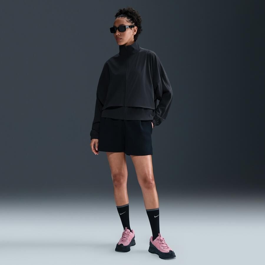 Nike 24.7 PerfectStretch oversized damesjack met Dri-FIT en rits over de hele lengte Zwart - Foto 3