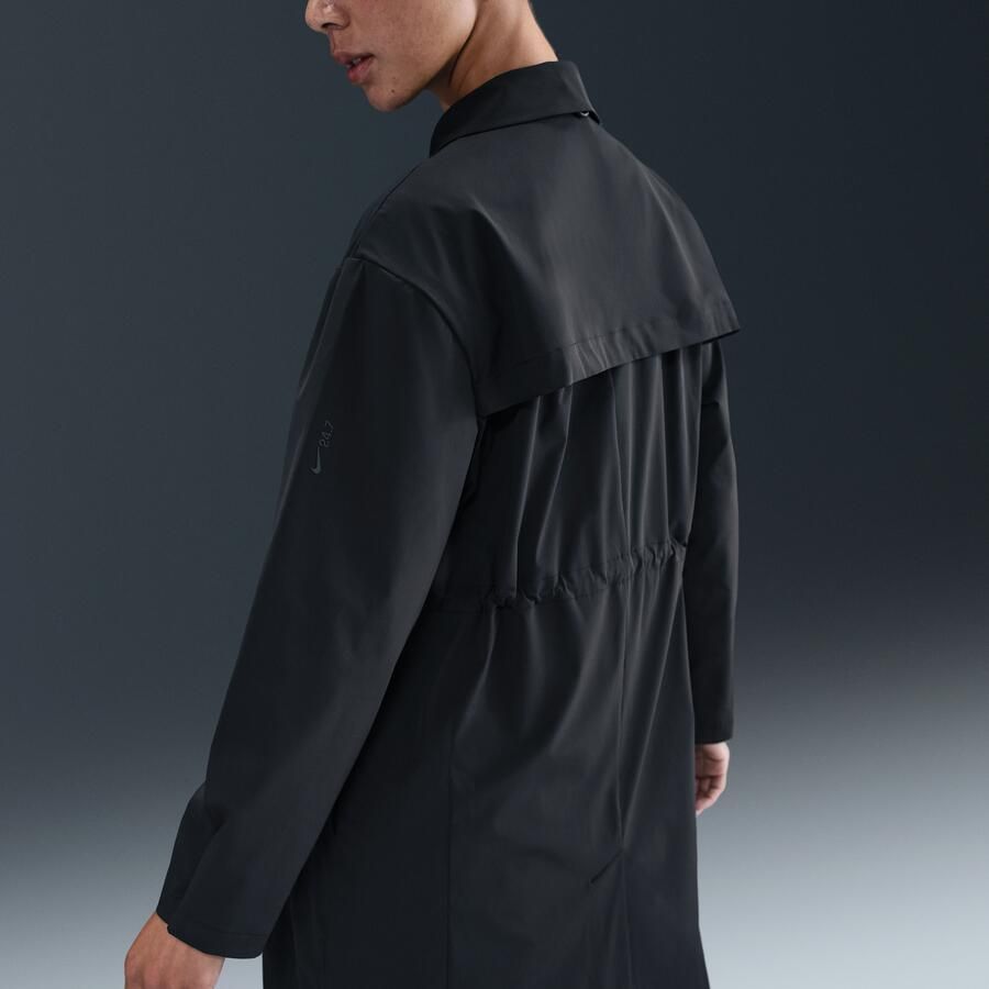 Nike 24.7 PerfectStretch oversized trenchcoat met Dri-FIT voor dames Zwart - Foto 2