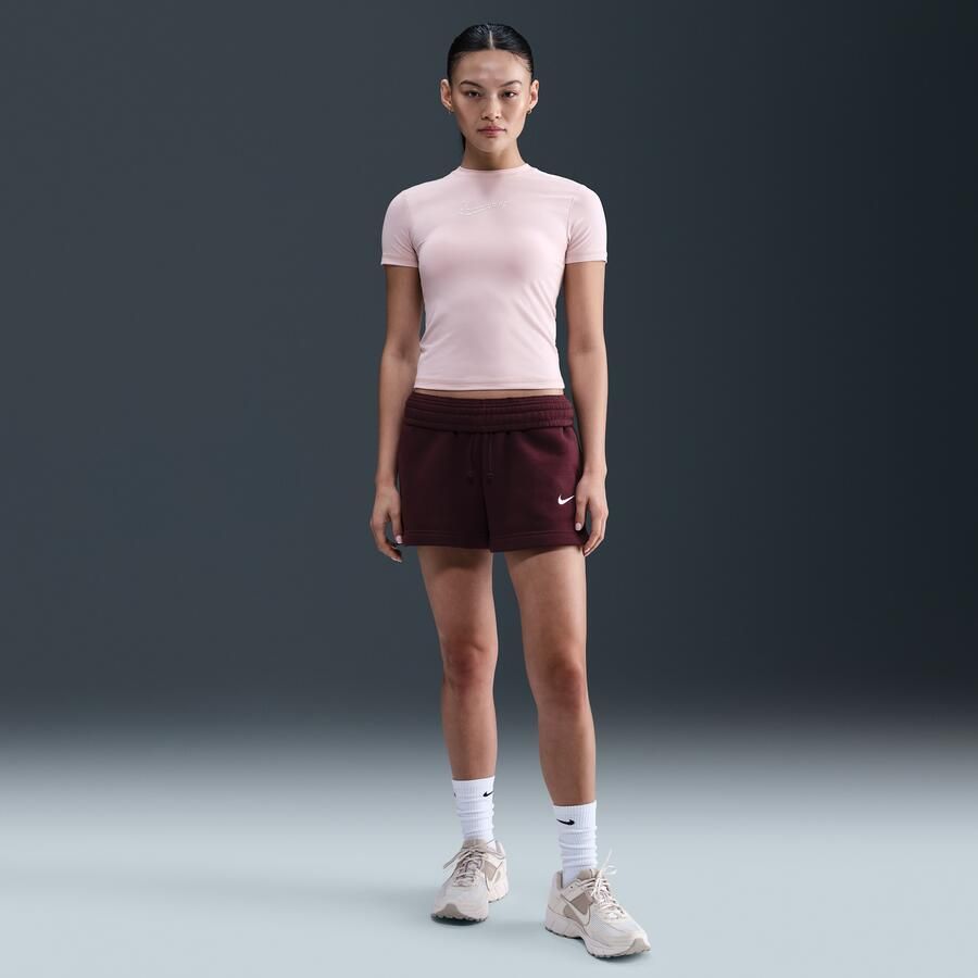Nike aansluitend kort T-shirt voor dames Roze - Foto 3