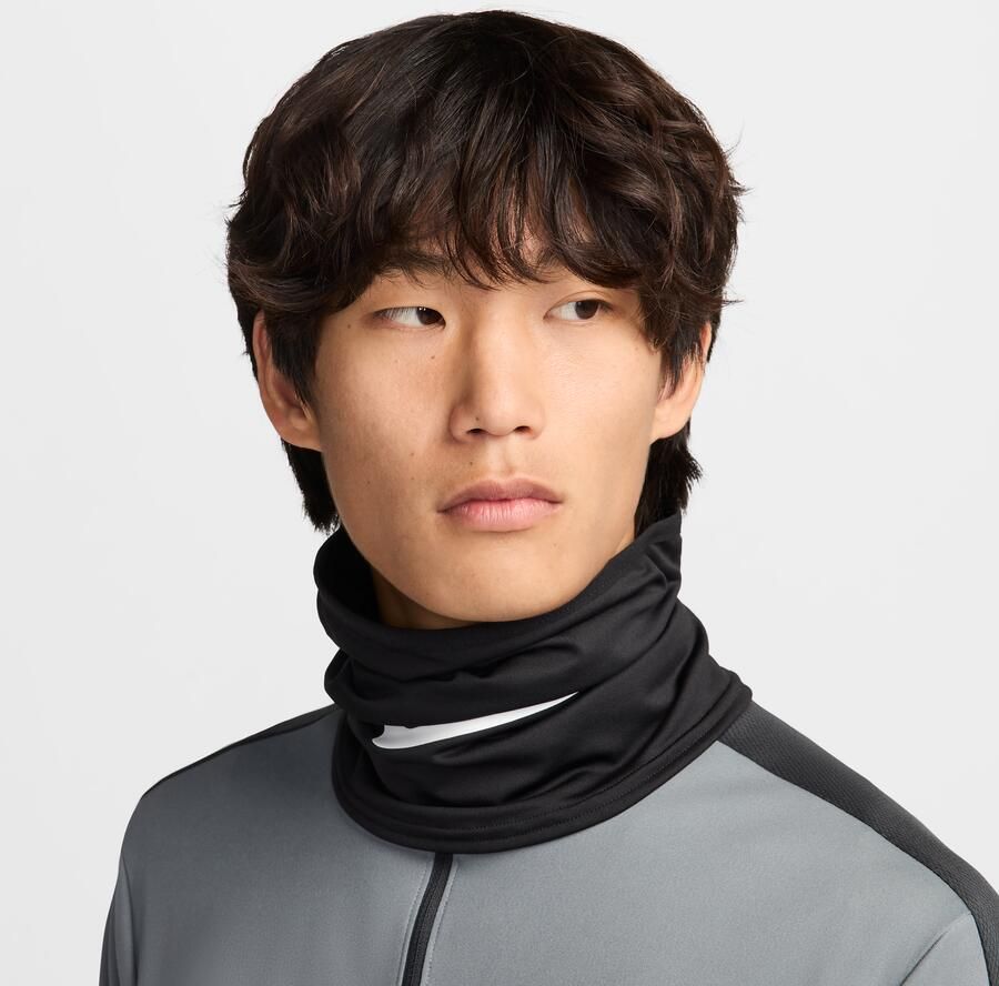 Nike Academy Dri-FIT nekwarmer voor voetbal Zwart - Foto 2