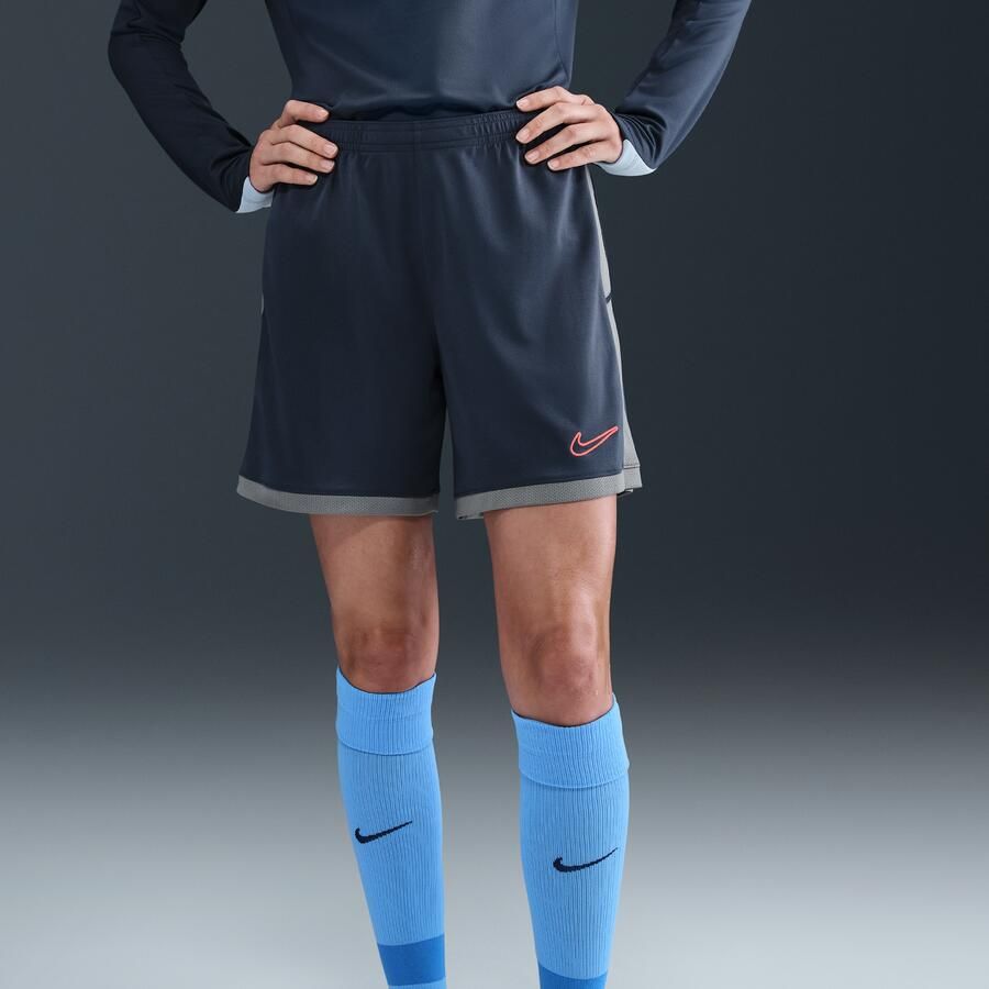 Nike Academy Dri-FIT voetbalshorts voor dames Blauw