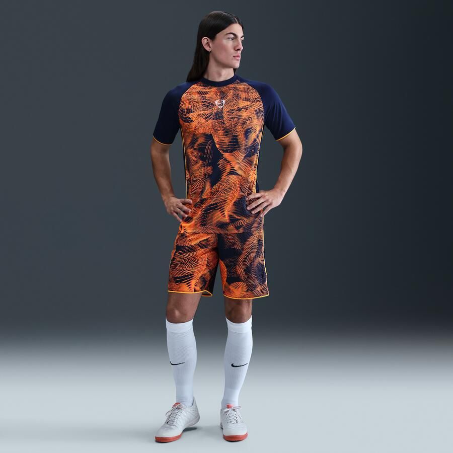 Nike Academy+ Dri-FIT voetbalshorts voor heren Blauw - Foto 4