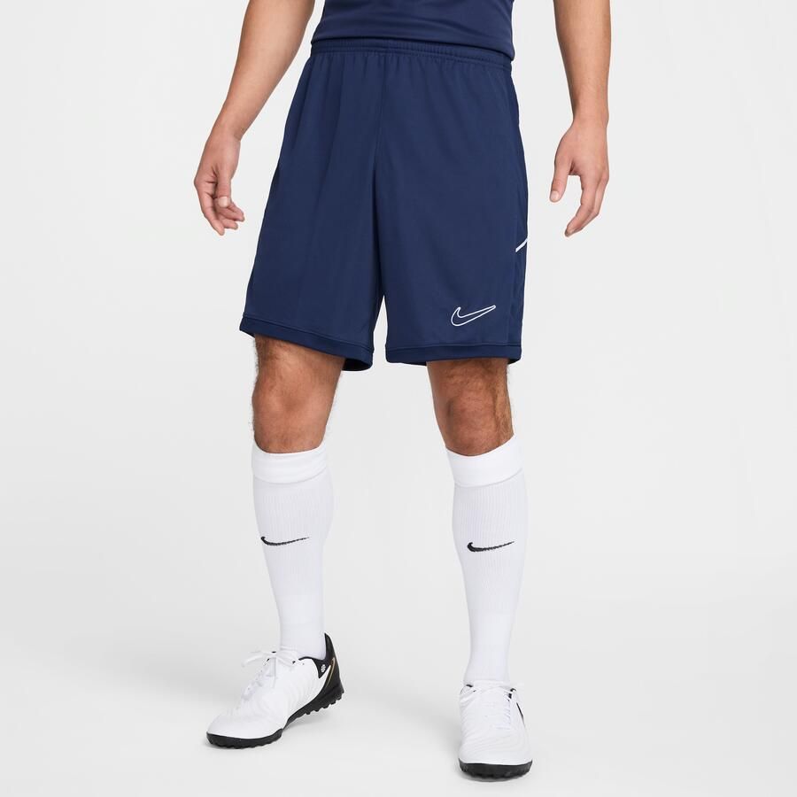 Nike Academy Dri-FIT voetbalshorts voor heren Blauw - Foto 4