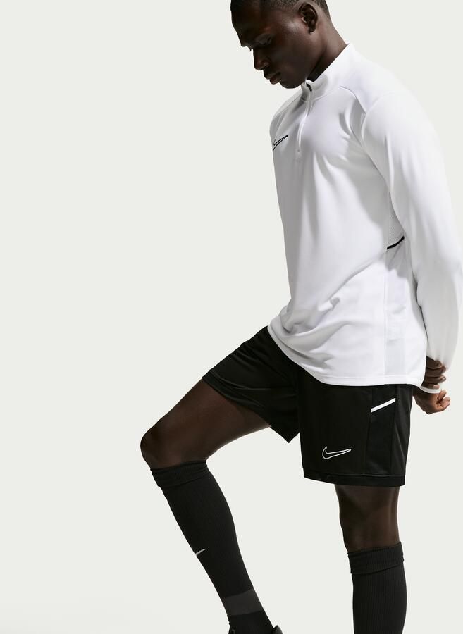 Nike Academy Dri-FIT voetbalshorts voor heren Zwart - Foto 3