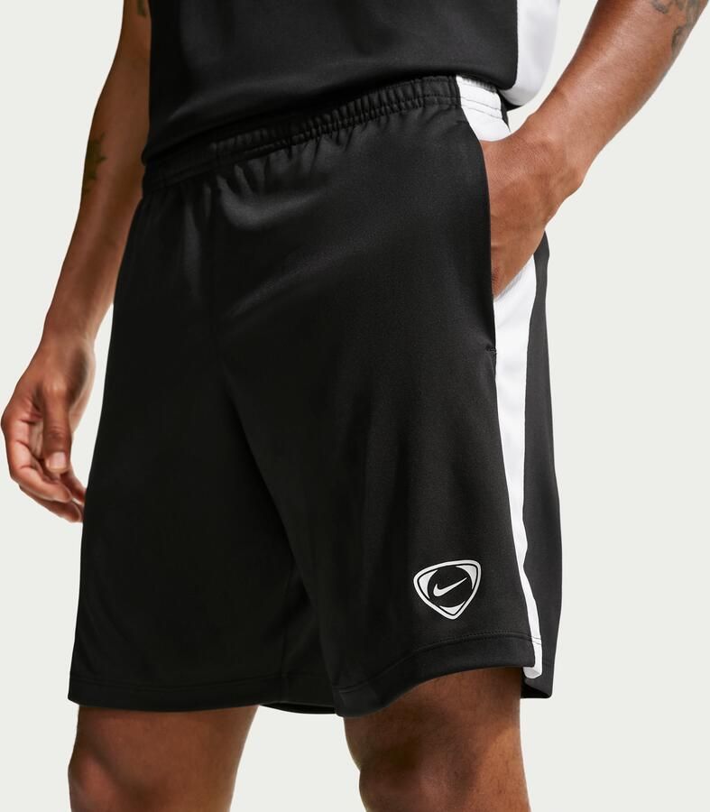 Nike Academy+ Dri-FIT voetbalshorts voor heren Zwart