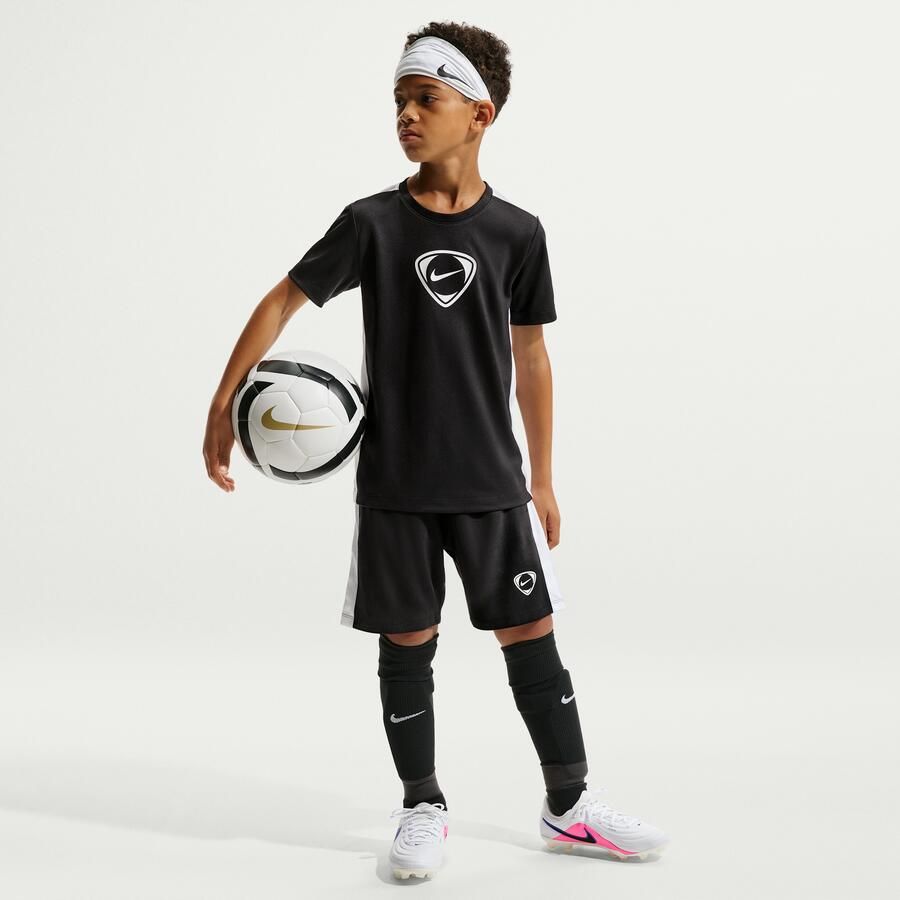 Nike Academy+ Dri-FIT voetbaltop met korte mouwen voor kids Zwart - Foto 2