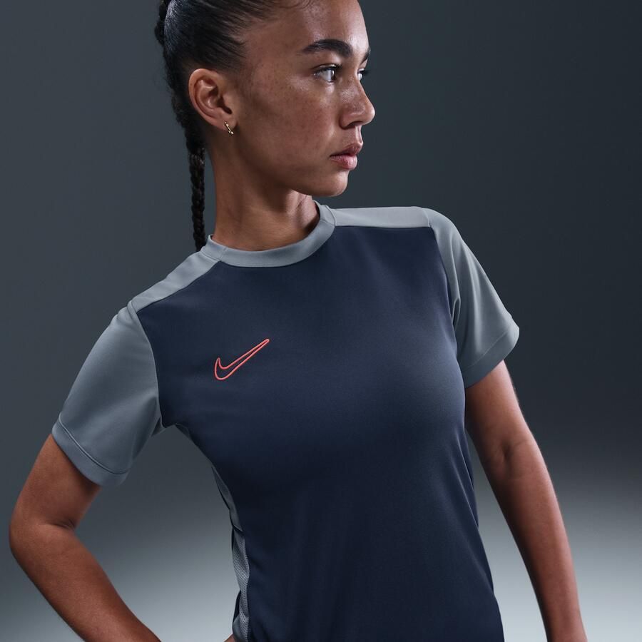 Nike Academy Dri-FIT voetbaltop voor dames Blauw - Foto 4