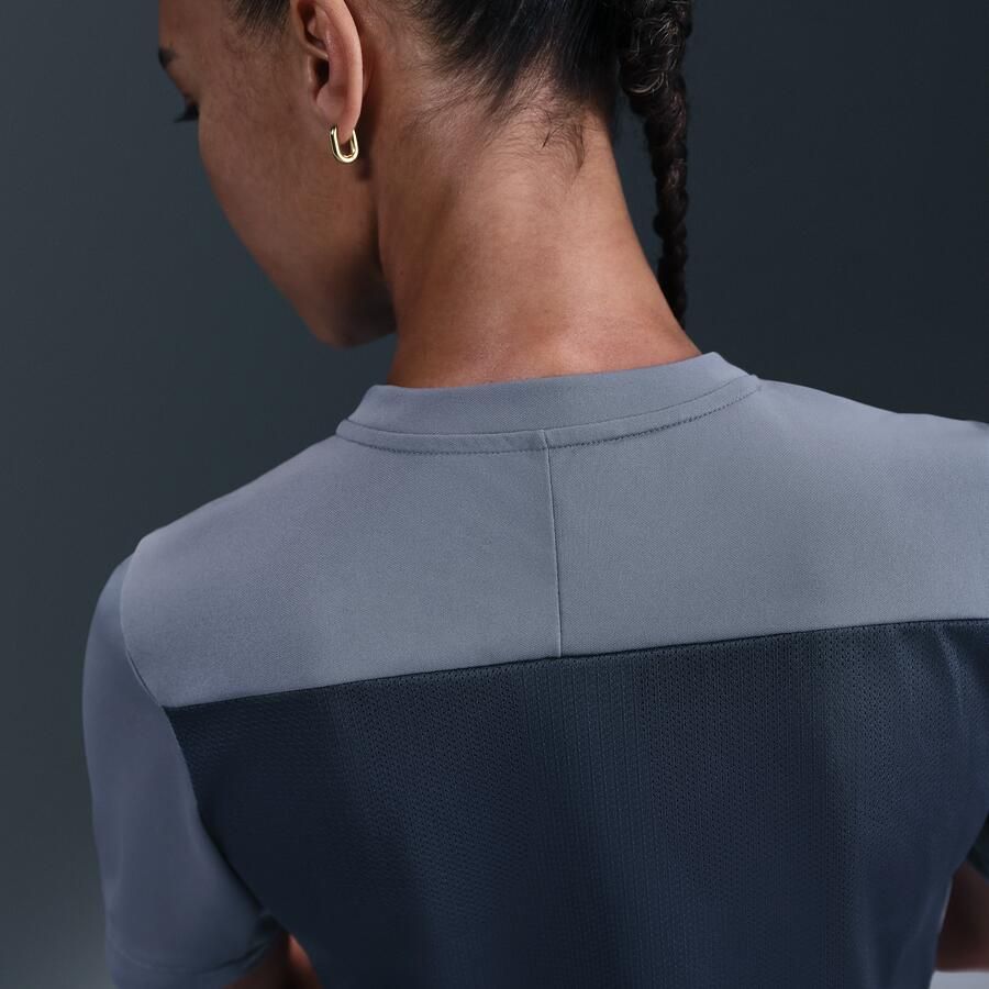 Nike Academy Dri-FIT voetbaltop voor dames Blauw