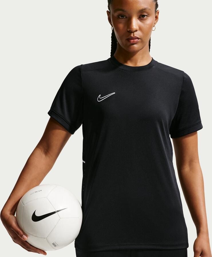Nike Academy Dri-FIT voetbaltop voor dames Zwart