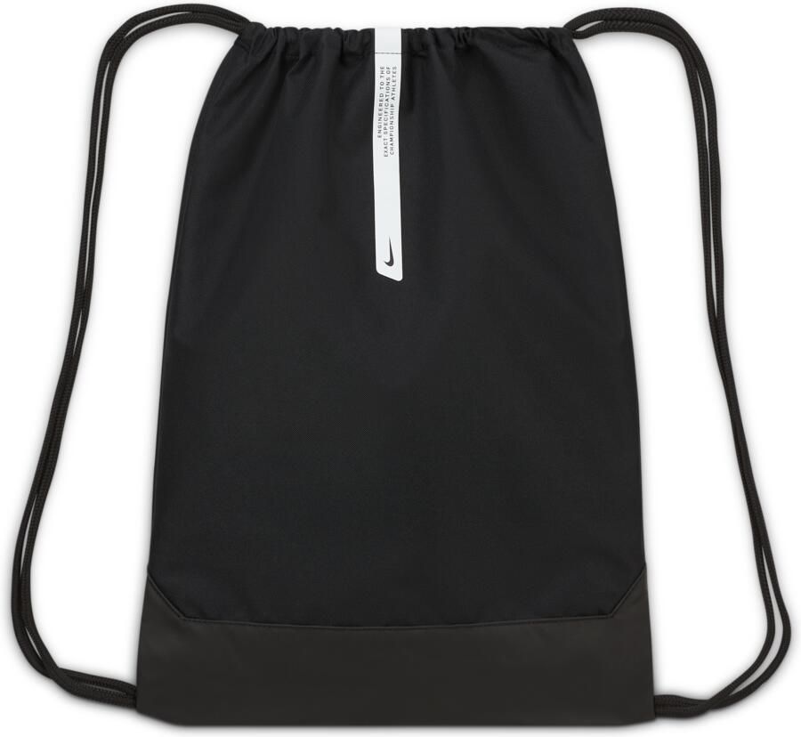 Nike Academy Gymtas voor voetbal (18 liter) Zwart - Foto 2