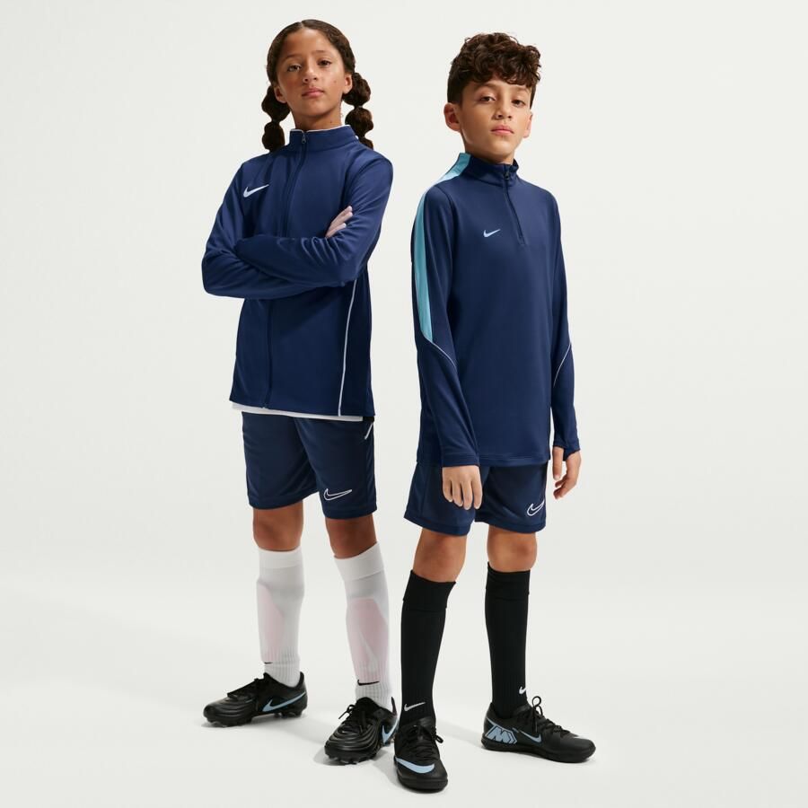 Nike Academy knit voetbalshorts met Dri-FIT voor kids Blauw - Foto 4