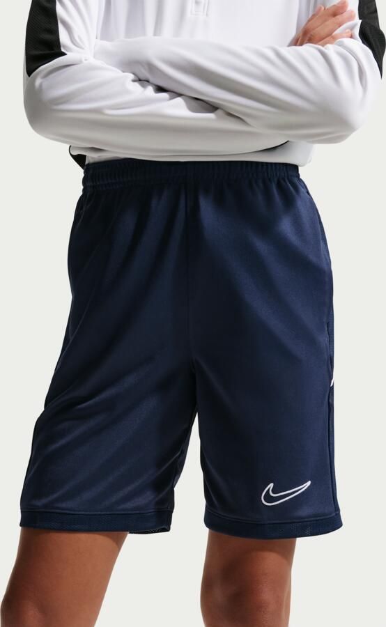 Nike Academy knit voetbalshorts met Dri-FIT voor kids Blauw - Foto 3
