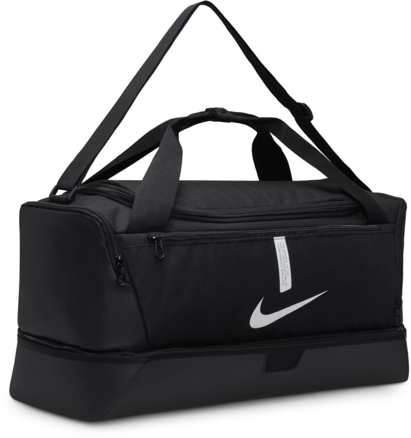 Nike Academy Team Hardcase voetbaltas (medium 37 liter) Zwart
