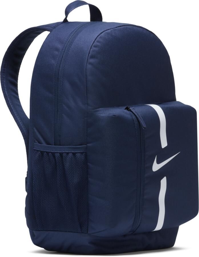 Nike Academy Team voetbalrugzak voor kids (22 liter) Blauw