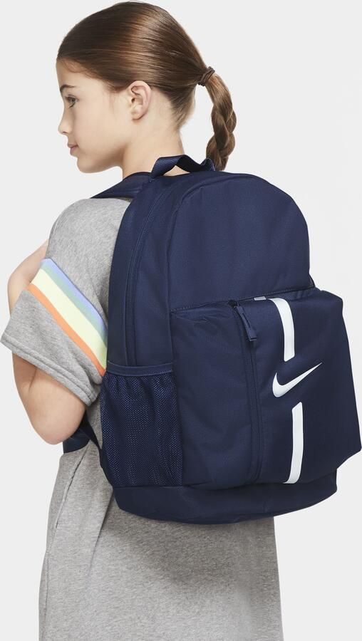 Nike Academy Team voetbalrugzak voor kids (22 liter) Blauw - Foto 3