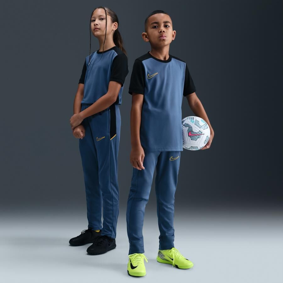 Nike Academy voetbalbroek met Dri-FIT voor kids Blauw - Foto 4