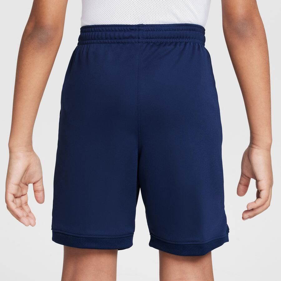 Nike Academy voetbalshorts met Dri-FIT voor kids (18 cm) Blauw - Foto 2