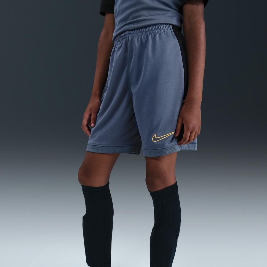Nike Academy voetbalshorts met Dri-FIT voor kids (18 cm) Blauw - Foto 2