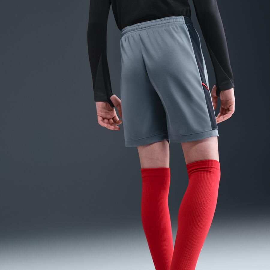 Nike Academy voetbalshorts met Dri-FIT voor kids (18 cm) Grijs - Foto 2