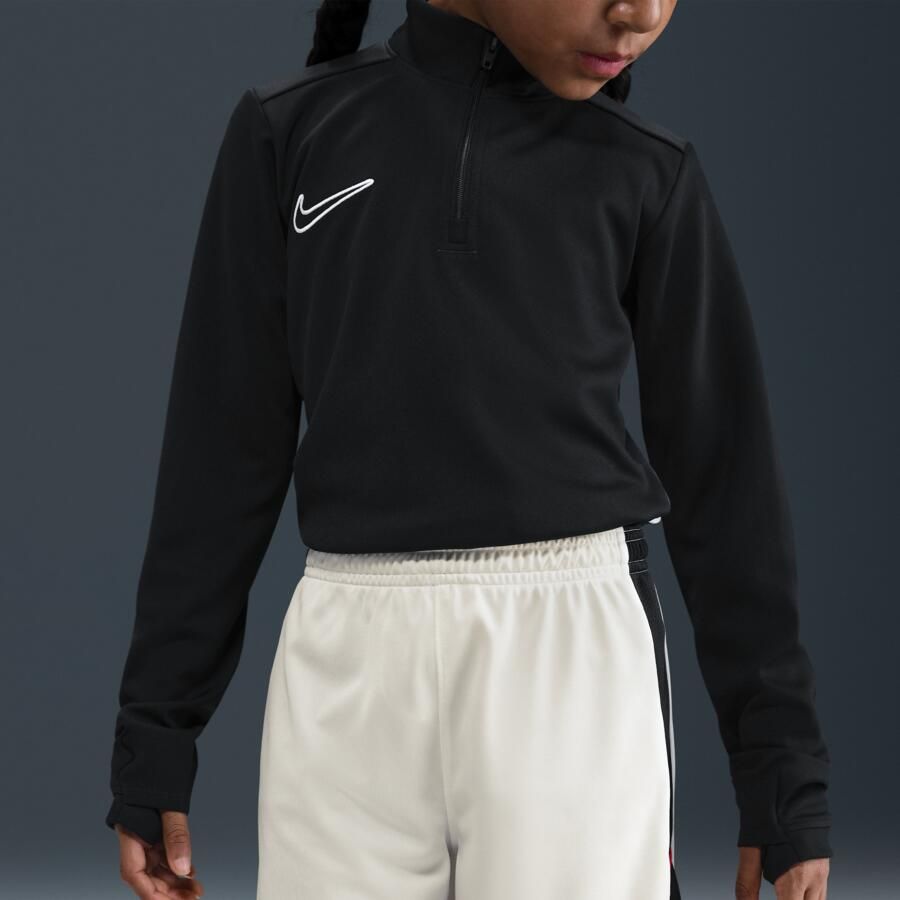 Nike Academy voetbalshorts met Dri-FIT voor kids (18 cm) Wit