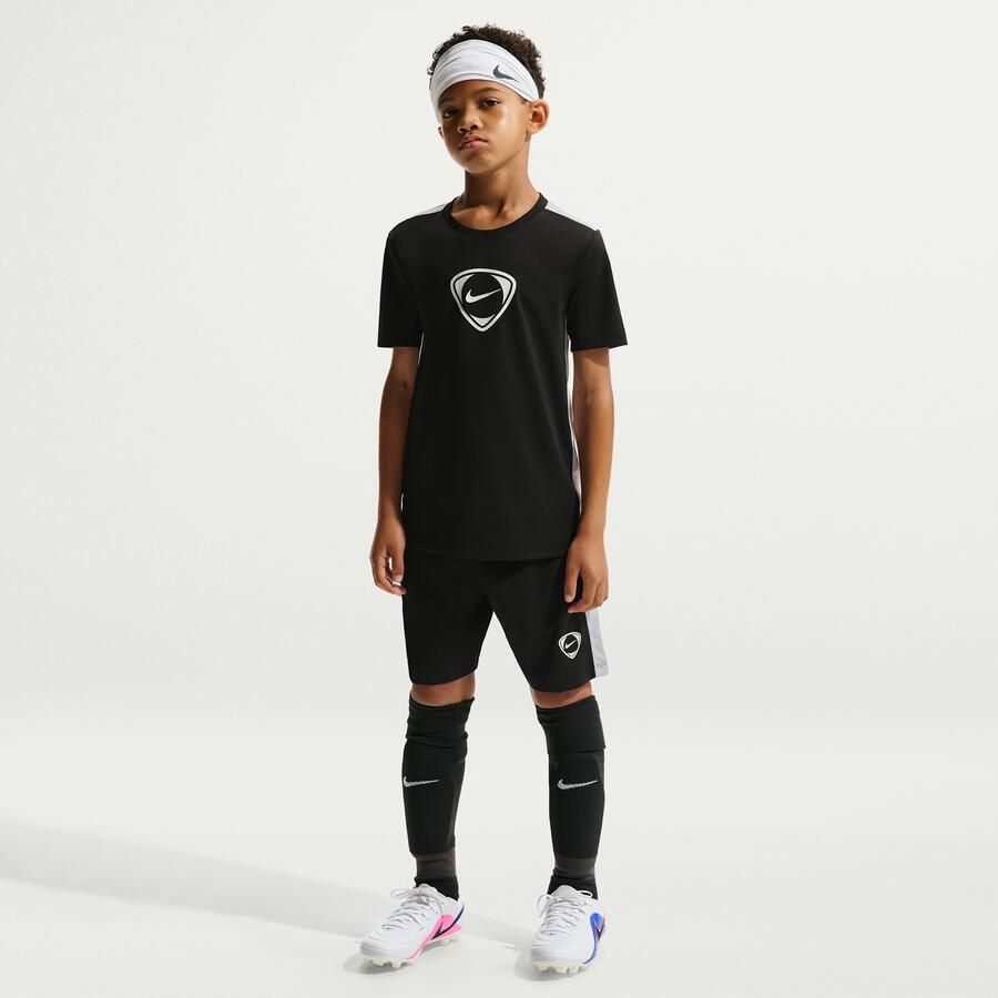 Nike Academy+ voetbalshorts met Dri-FIT voor kids Zwart - Foto 4