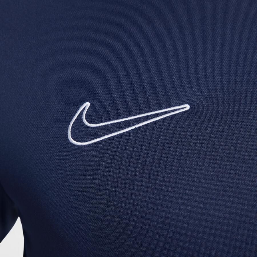 Nike Academy voetbaltop met Dri-FIT en korte mouwen voor heren Blauw - Foto 3