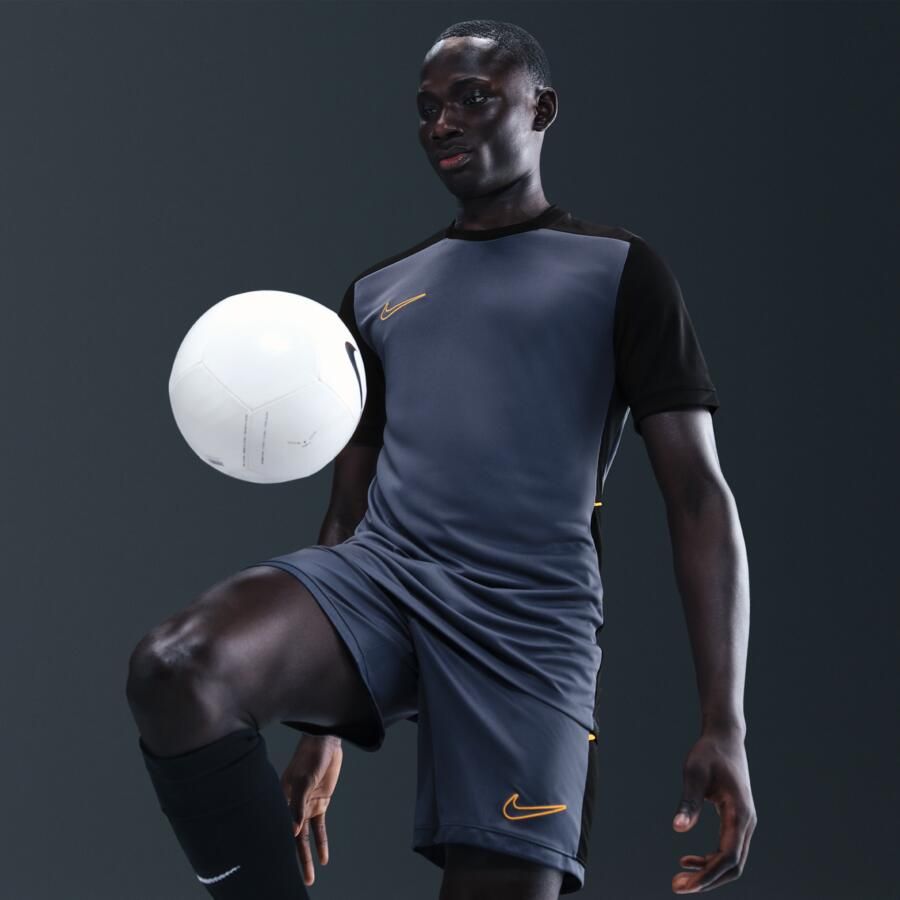 Nike Academy voetbaltop met Dri-FIT en korte mouwen voor heren Blauw - Foto 2