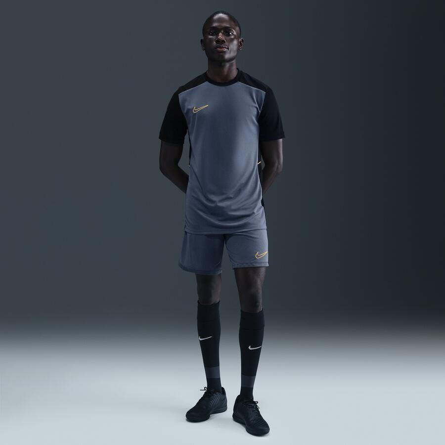 Nike Academy voetbaltop met Dri-FIT en korte mouwen voor heren Blauw - Foto 3