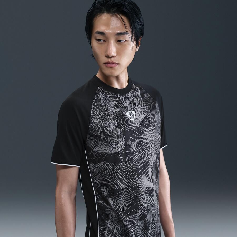 Nike Academy+ voetbaltop met Dri-FIT en korte mouwen voor heren Grijs - Foto 4