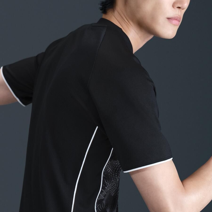 Nike Academy+ voetbaltop met Dri-FIT en korte mouwen voor heren Grijs