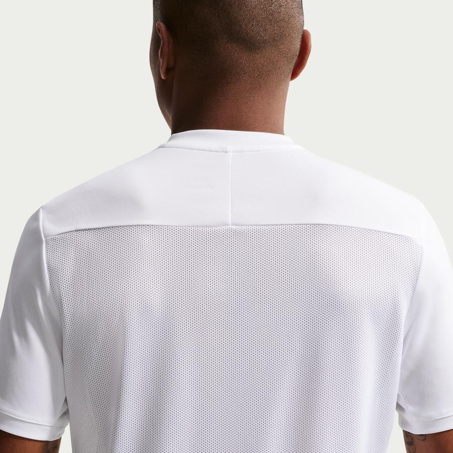 Nike Academy voetbaltop met Dri-FIT en korte mouwen voor heren Wit - Foto 2